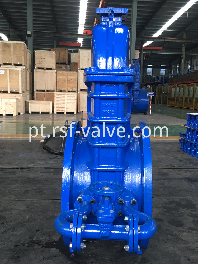 Gost Resilient Seat Gate Valve With Ea Adapter 1